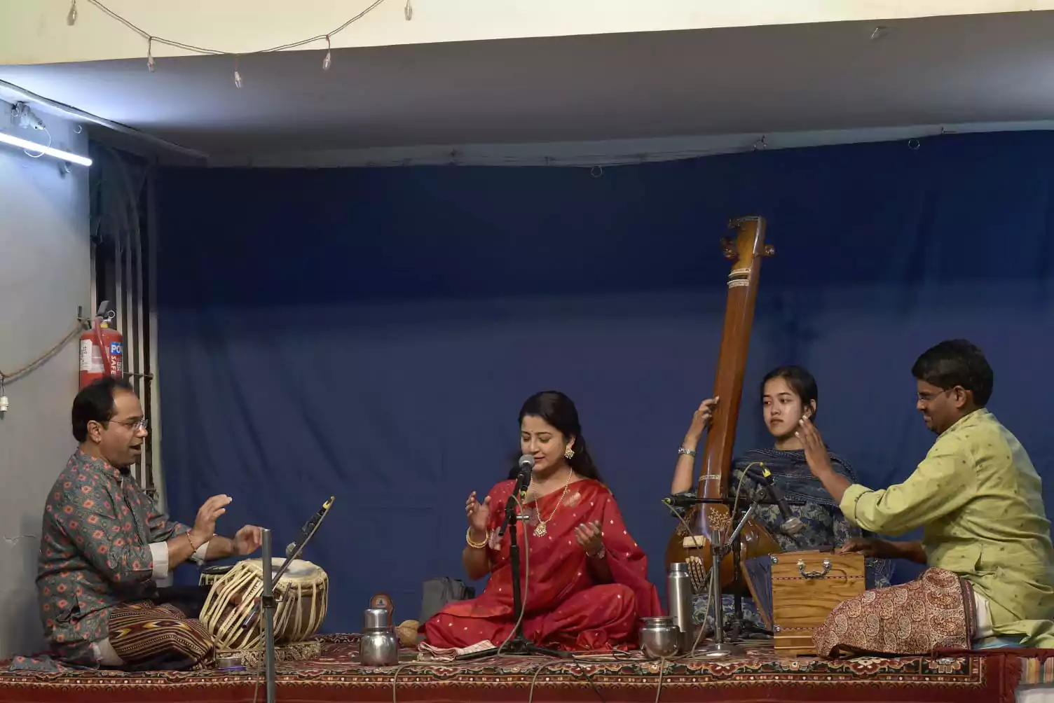 Shruti Bujarbaruah, Ramkrishna Karambelkar, Harshal Katdare, हितचिंतक स्नेह मेळावा आणि शास्त्रीय संगीत मैफिल